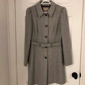 Grey wool Banana Republic coat fall/winter